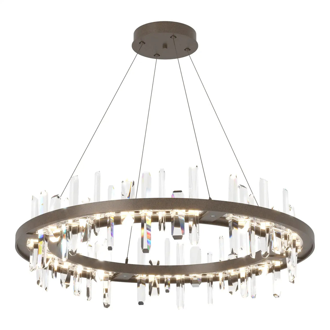 HUBBARDTON FORGE, SOLITUDE CIRCULAR LED PENDANT, PENDANT LIGHT