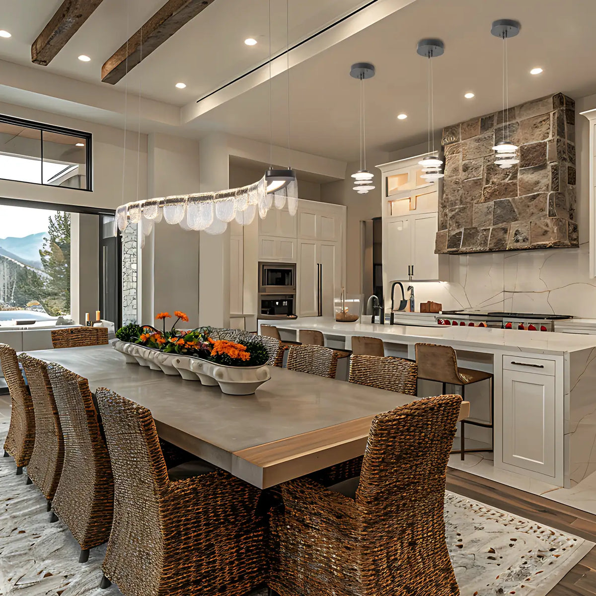 Hubbardton Forge, Cairn Pendant, PENDANT LIGHT