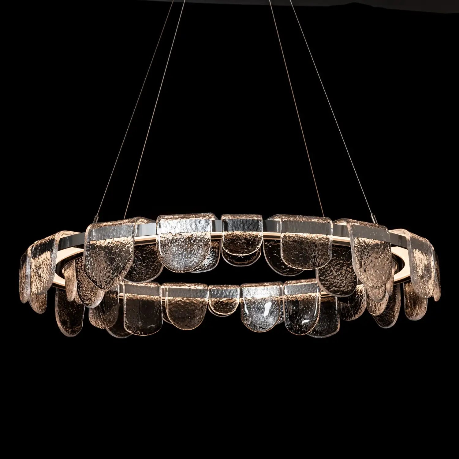 Hubbardton Forge, Riverbed Circular LED Pendant, CHANDELIER LIGHT