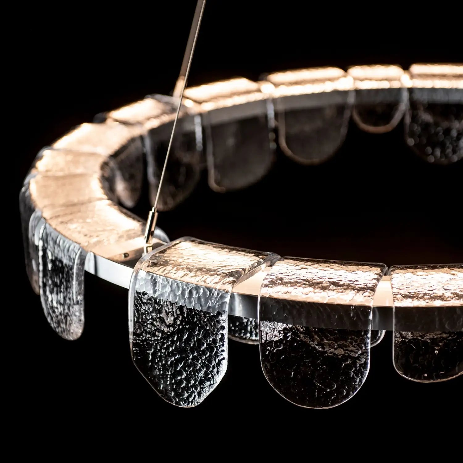 Hubbardton Forge, Riverbed Circular LED Pendant, CHANDELIER LIGHT