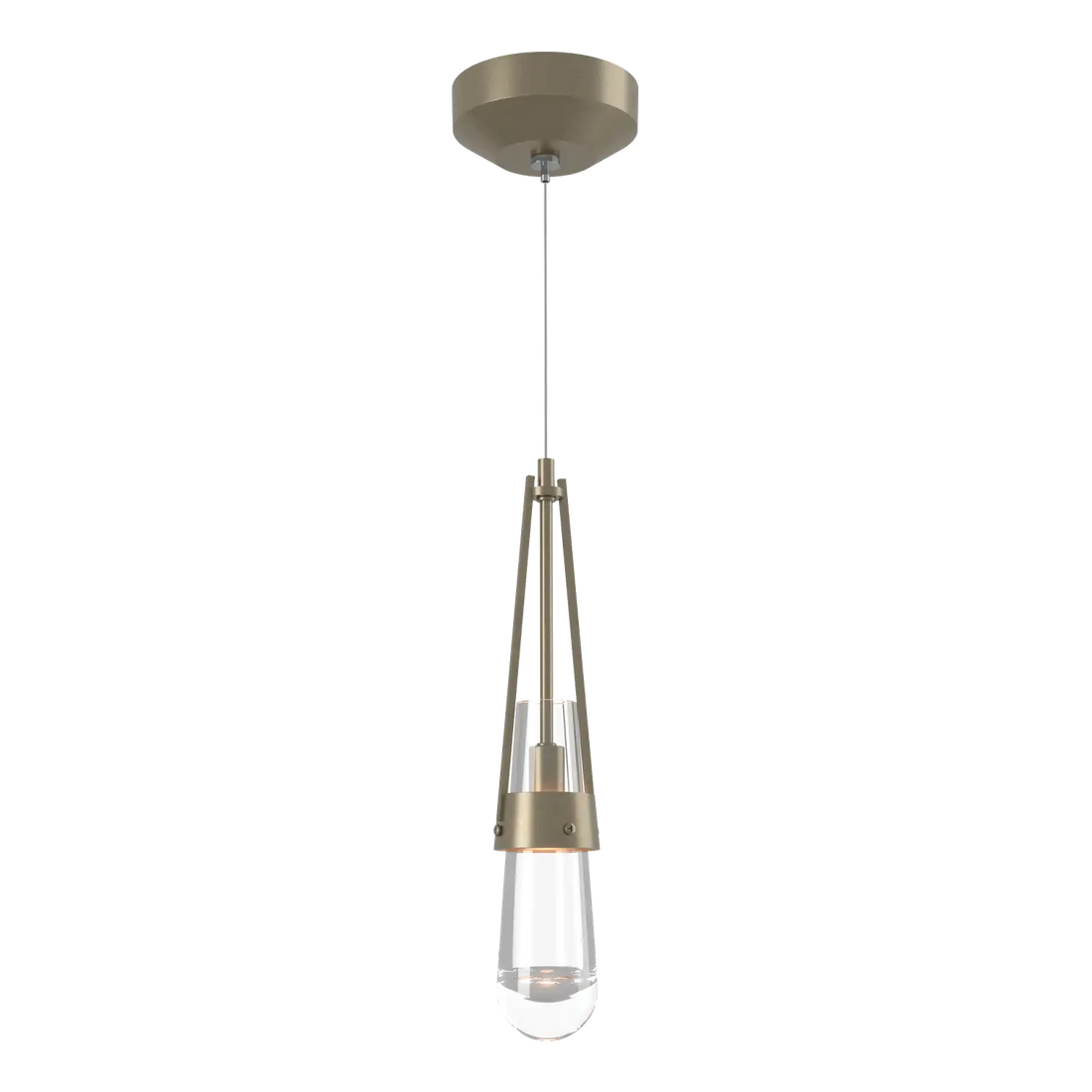 HUBBARDTON FORGE, LINK GLASS LOW VOLTAGE PENDANT, PENDANT LIGHT