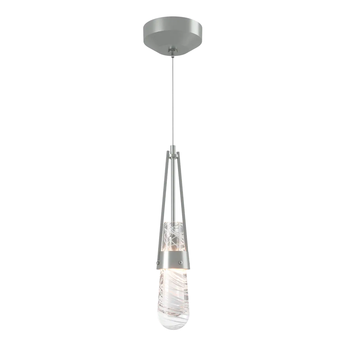 HUBBARDTON FORGE, LINK BLOWN GLASS LOW VOLTAGE PENDANT, PENDANT LIGHT
