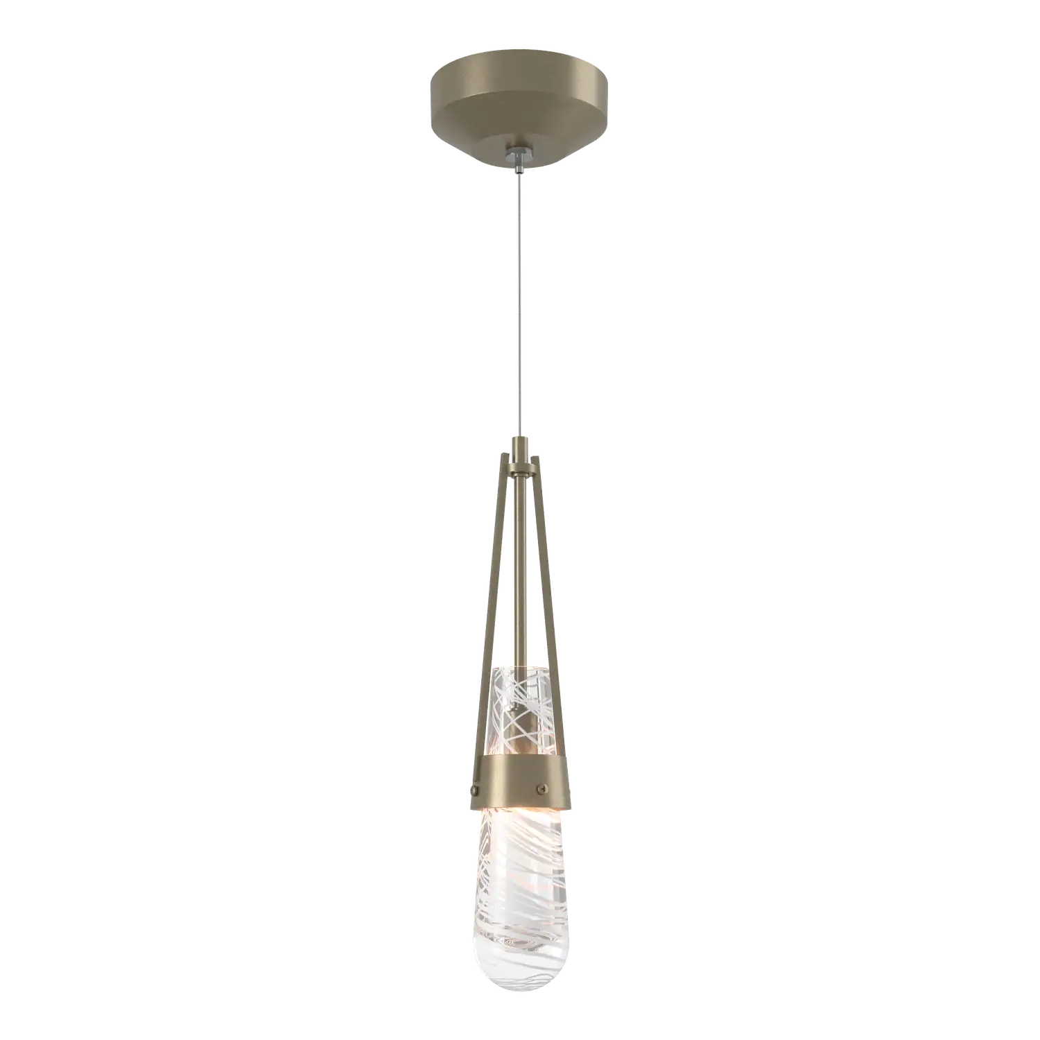 Hubbardton Forge, Link Blown Glass Low Voltage Pendant, PENDANT LIGHT