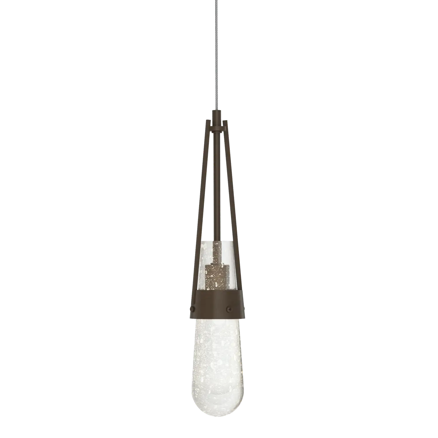 Hubbardton Forge, Link Blown Glass Low Voltage Pendant, PENDANT LIGHT