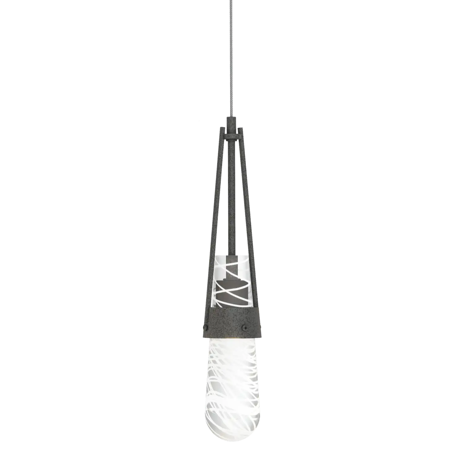Hubbardton Forge, Link Blown Glass Low Voltage Pendant, PENDANT LIGHT