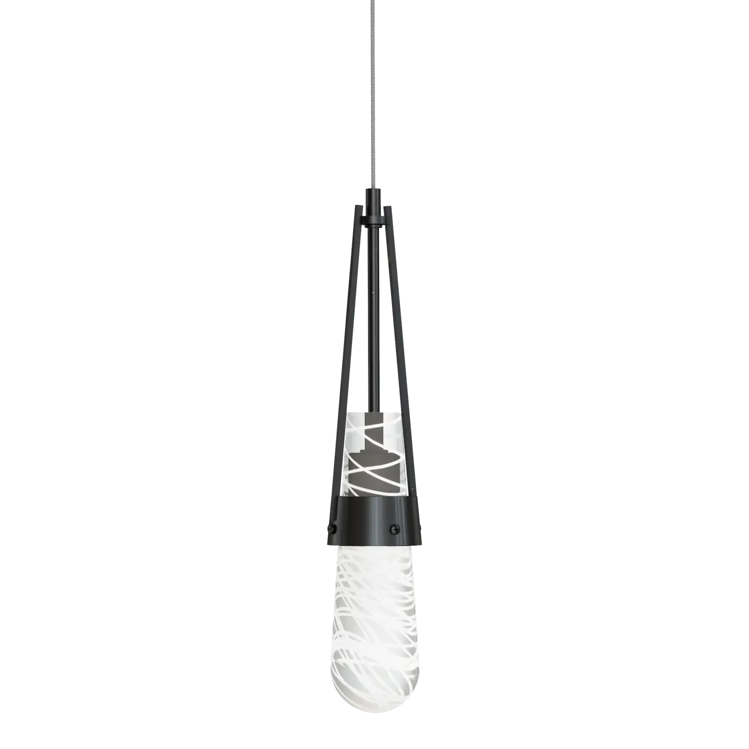 Hubbardton Forge, Link Blown Glass Low Voltage Pendant, PENDANT LIGHT