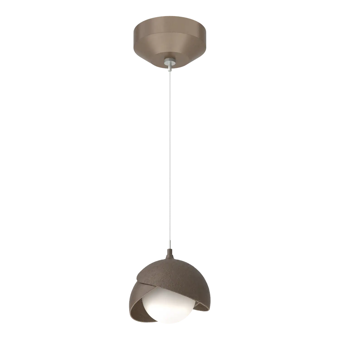 Hubbardton Forge, Brooklyn Double Shade Low Voltage Pendant, PENDANT LIGHT