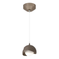 Hubbardton Forge, Brooklyn Double Shade Low Voltage Pendant, PENDANT LIGHT