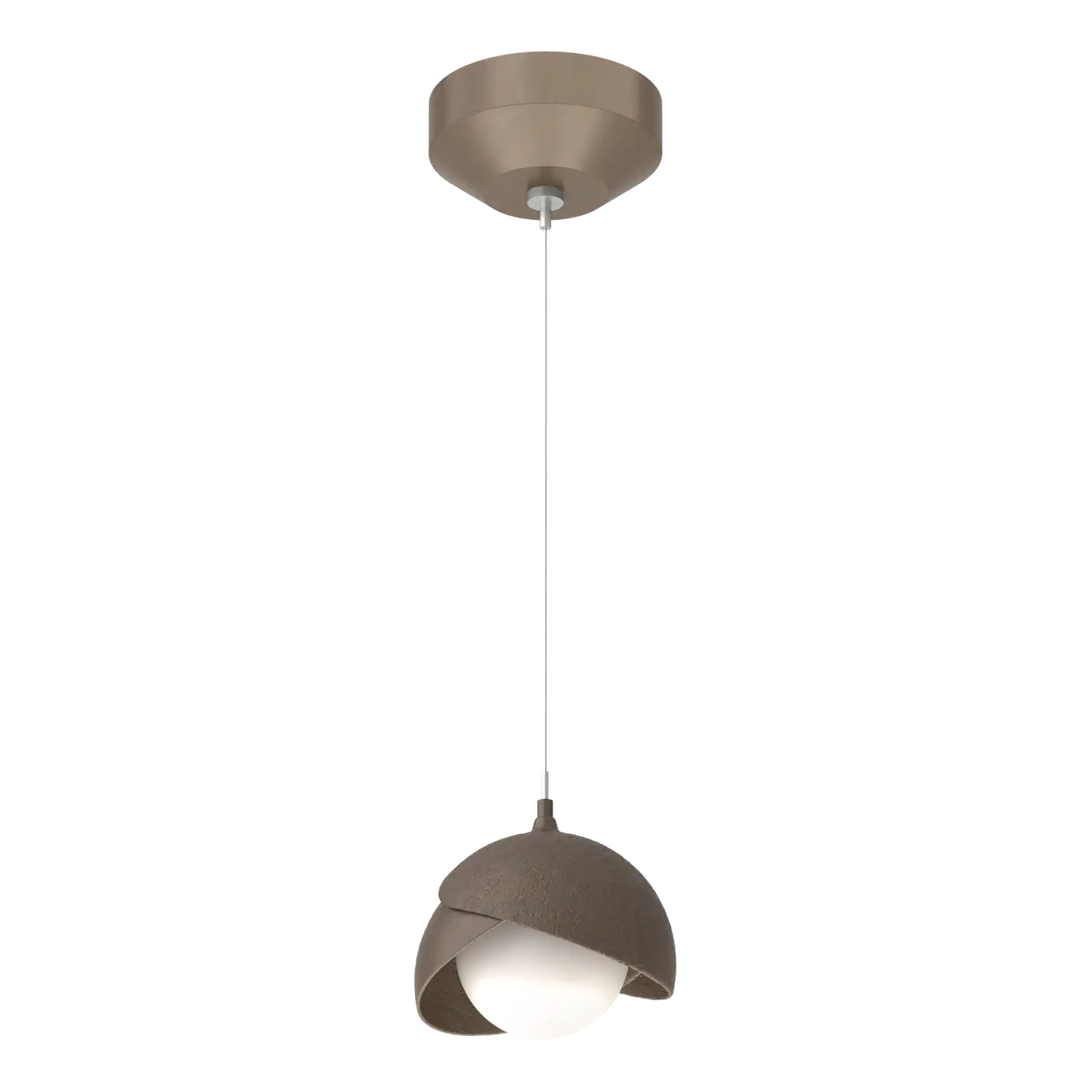 Hubbardton Forge, Brooklyn Double Shade Low Voltage Pendant, PENDANT LIGHT