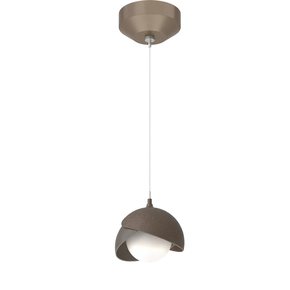 Hubbardton Forge, Brooklyn Double Shade Low Voltage Pendant, PENDANT LIGHT
