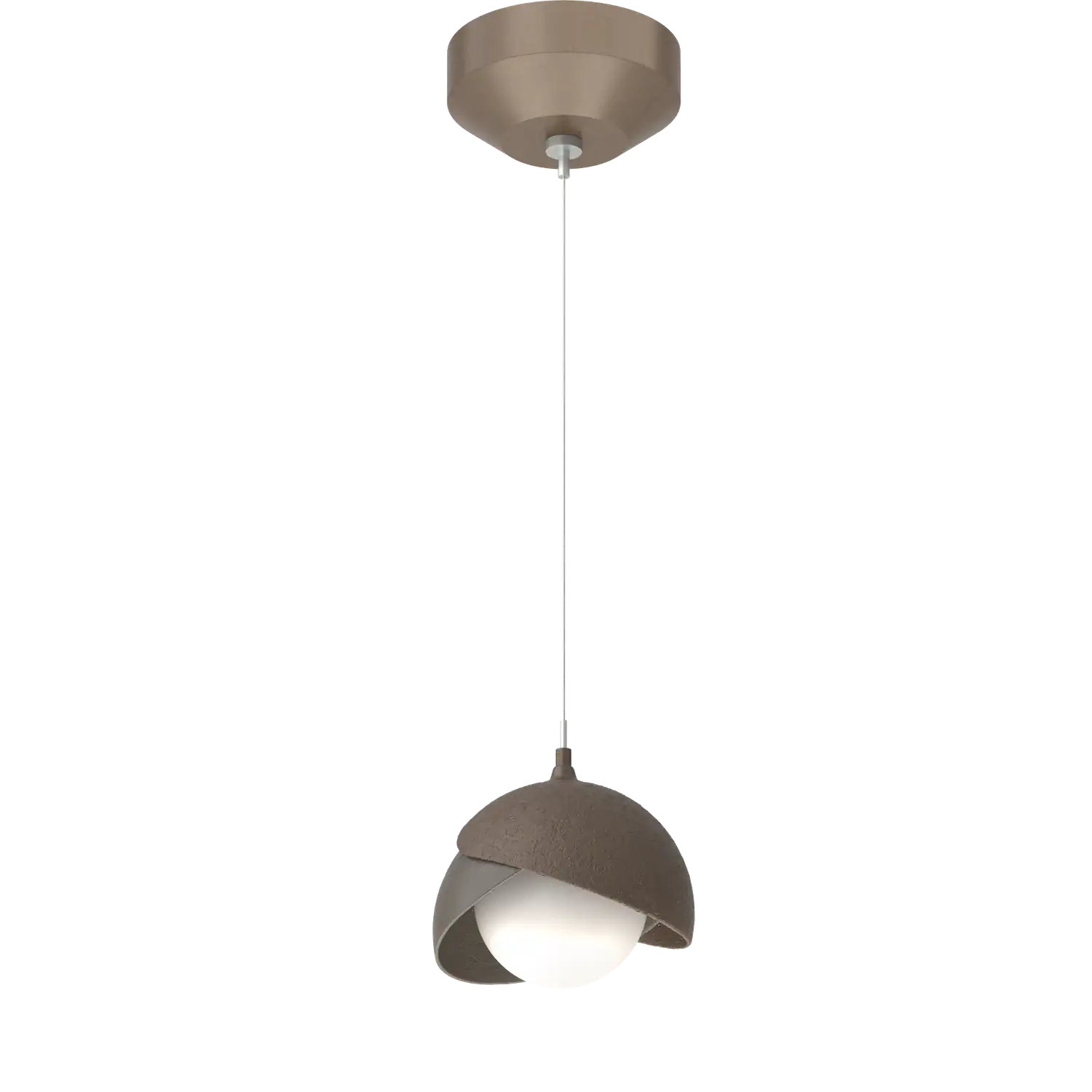 Hubbardton Forge, Brooklyn Double Shade Low Voltage Pendant, PENDANT LIGHT