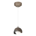 Hubbardton Forge, Brooklyn Double Shade Low Voltage Pendant, PENDANT LIGHT