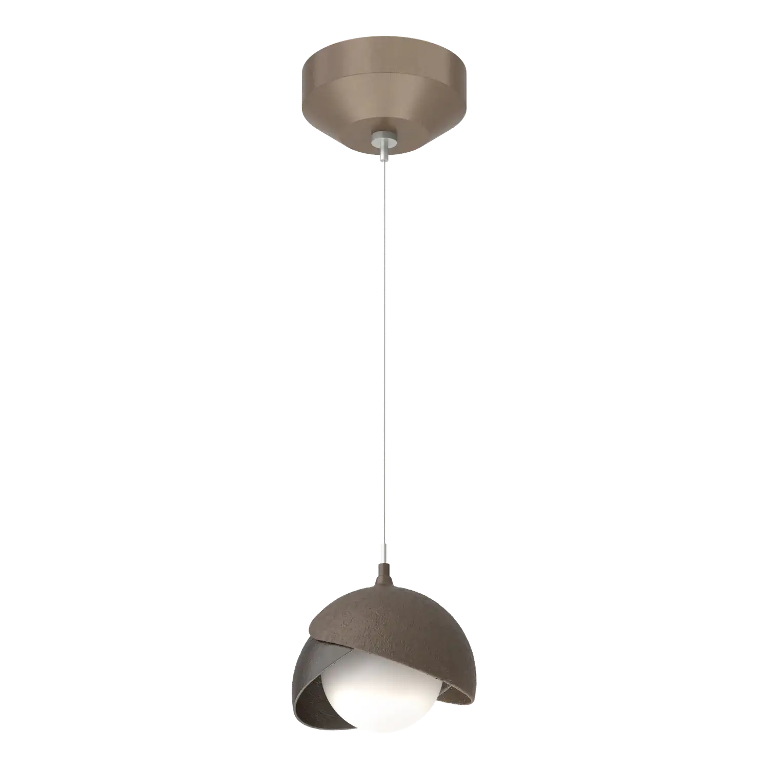 Hubbardton Forge, Brooklyn Double Shade Low Voltage Pendant, PENDANT LIGHT