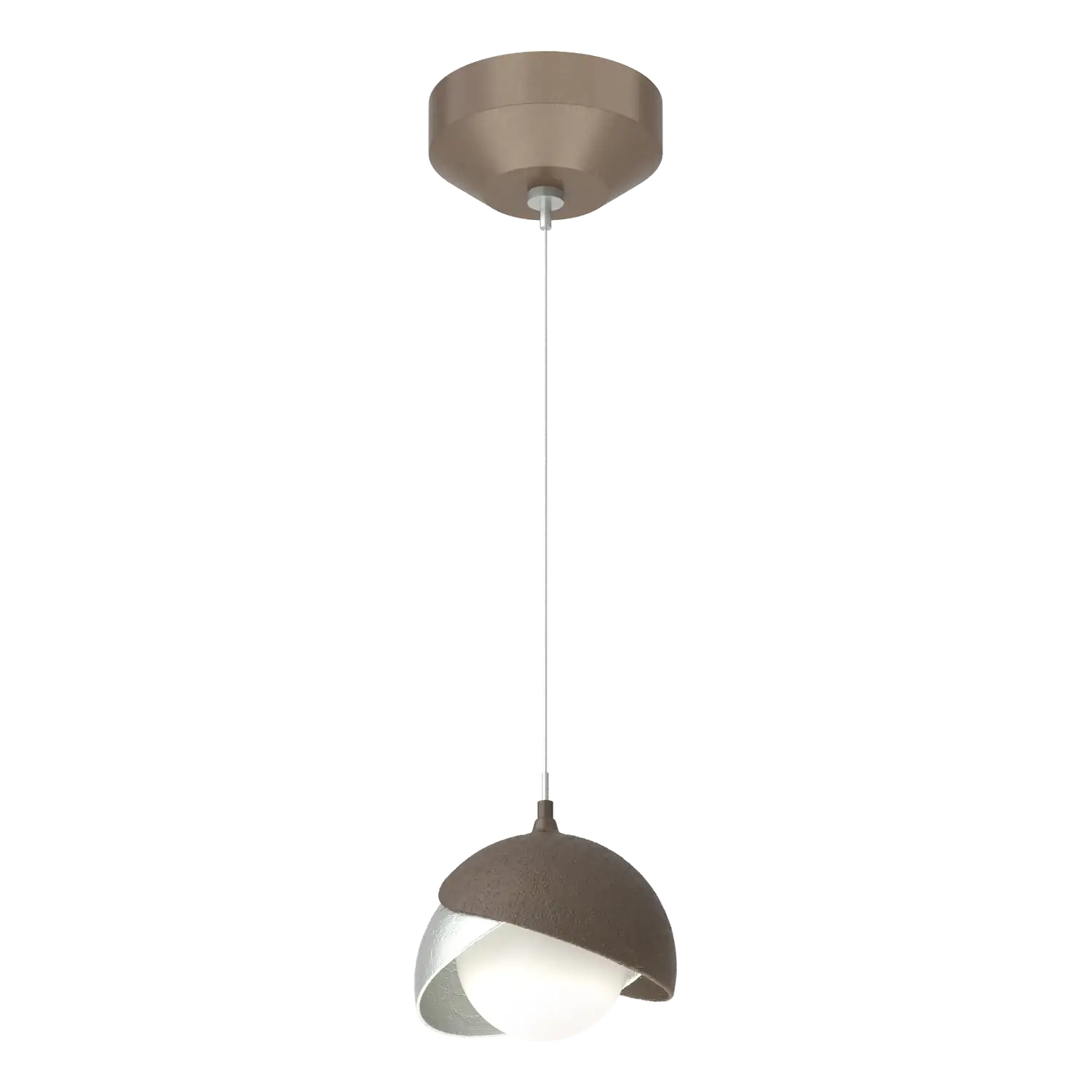 Hubbardton Forge, Brooklyn Double Shade Low Voltage Pendant, PENDANT LIGHT
