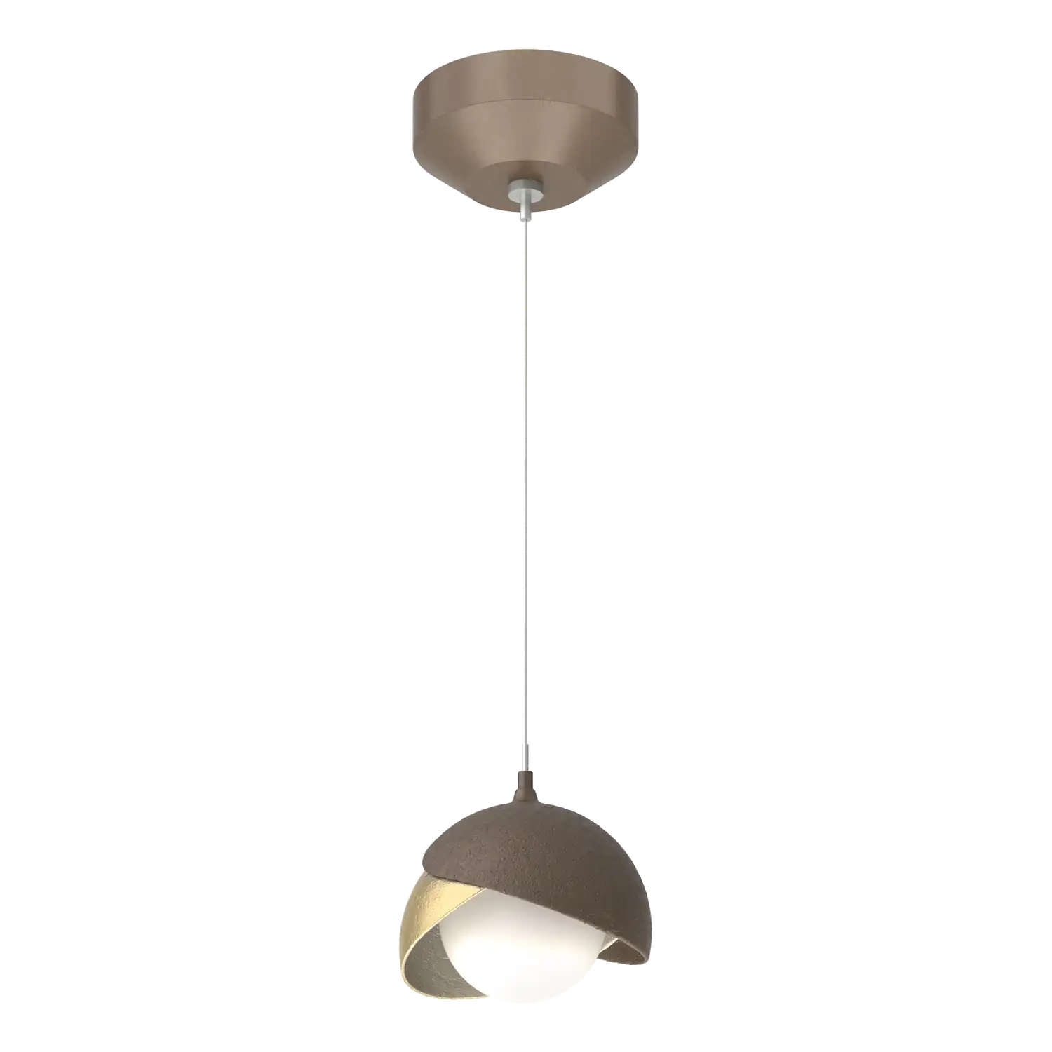 Hubbardton Forge, Brooklyn Double Shade Low Voltage Pendant, PENDANT LIGHT
