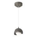 Hubbardton Forge, Brooklyn Double Shade Low Voltage Pendant, PENDANT LIGHT