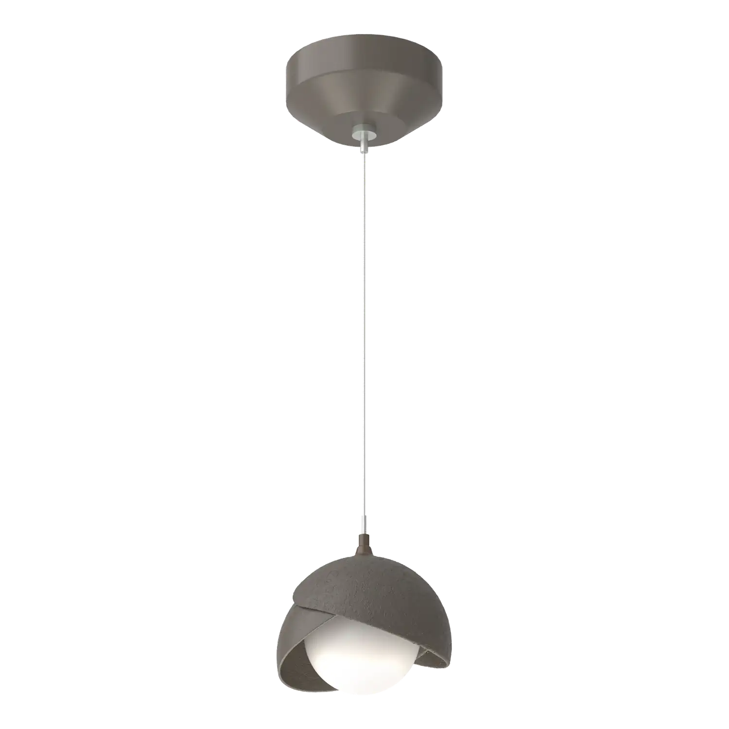 Hubbardton Forge, Brooklyn Double Shade Low Voltage Pendant, PENDANT LIGHT