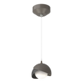Hubbardton Forge, Brooklyn Double Shade Low Voltage Pendant, PENDANT LIGHT