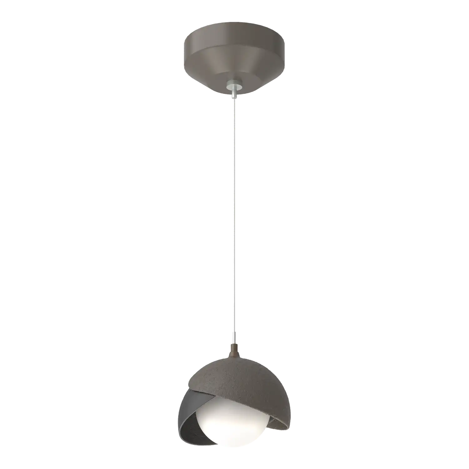 Hubbardton Forge, Brooklyn Double Shade Low Voltage Pendant, PENDANT LIGHT