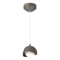 Hubbardton Forge, Brooklyn Double Shade Low Voltage Pendant, PENDANT LIGHT