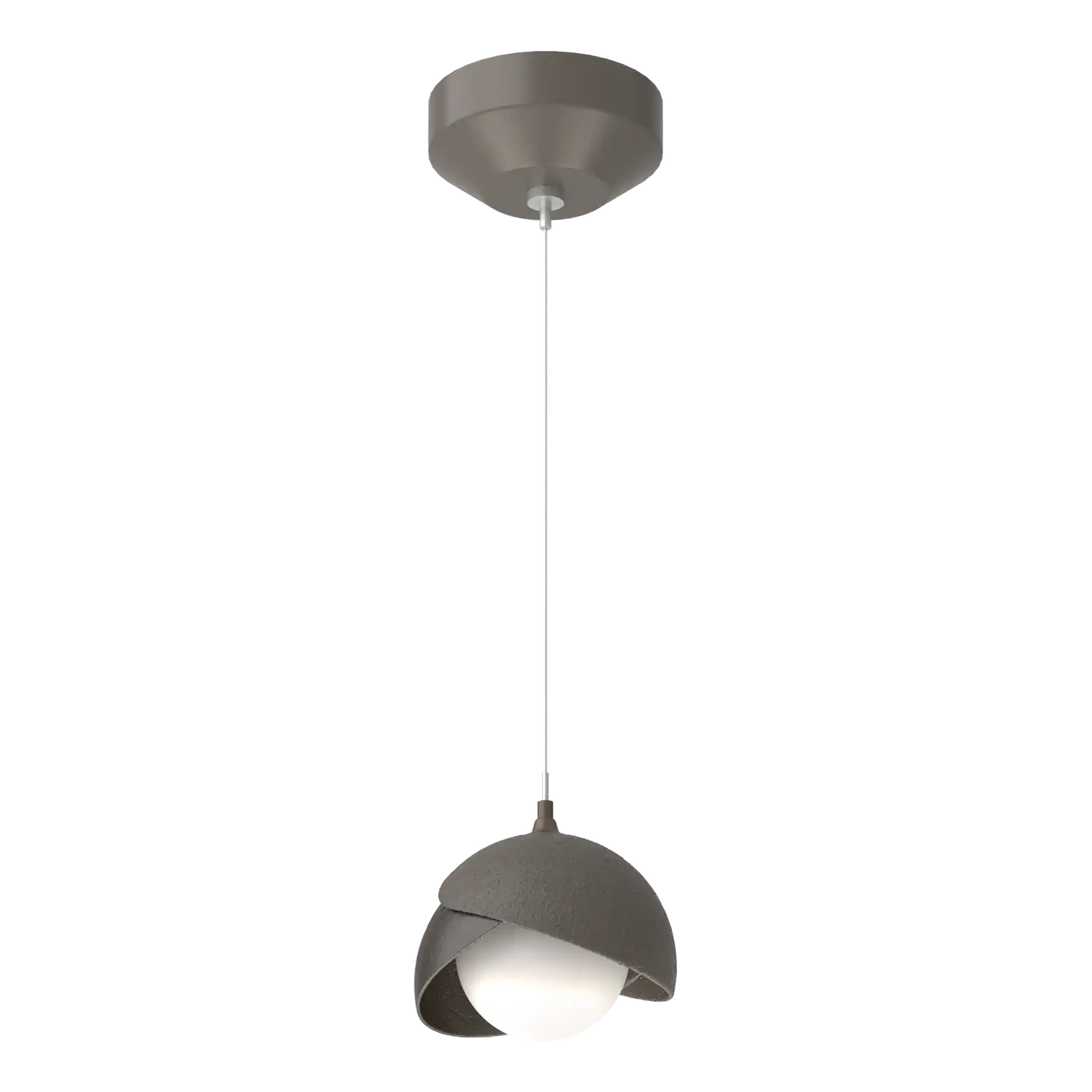 Hubbardton Forge, Brooklyn Double Shade Low Voltage Pendant, PENDANT LIGHT