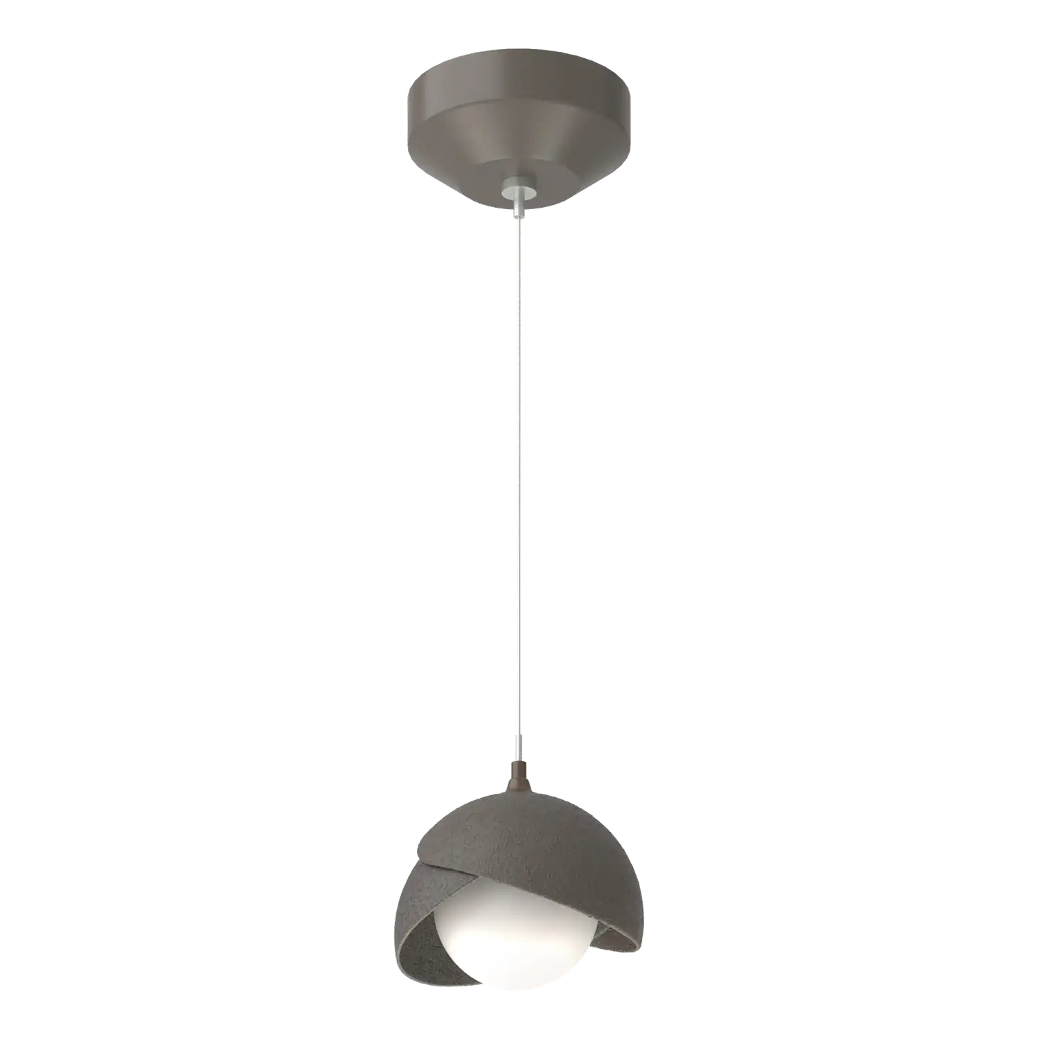 Hubbardton Forge, Brooklyn Double Shade Low Voltage Pendant, PENDANT LIGHT
