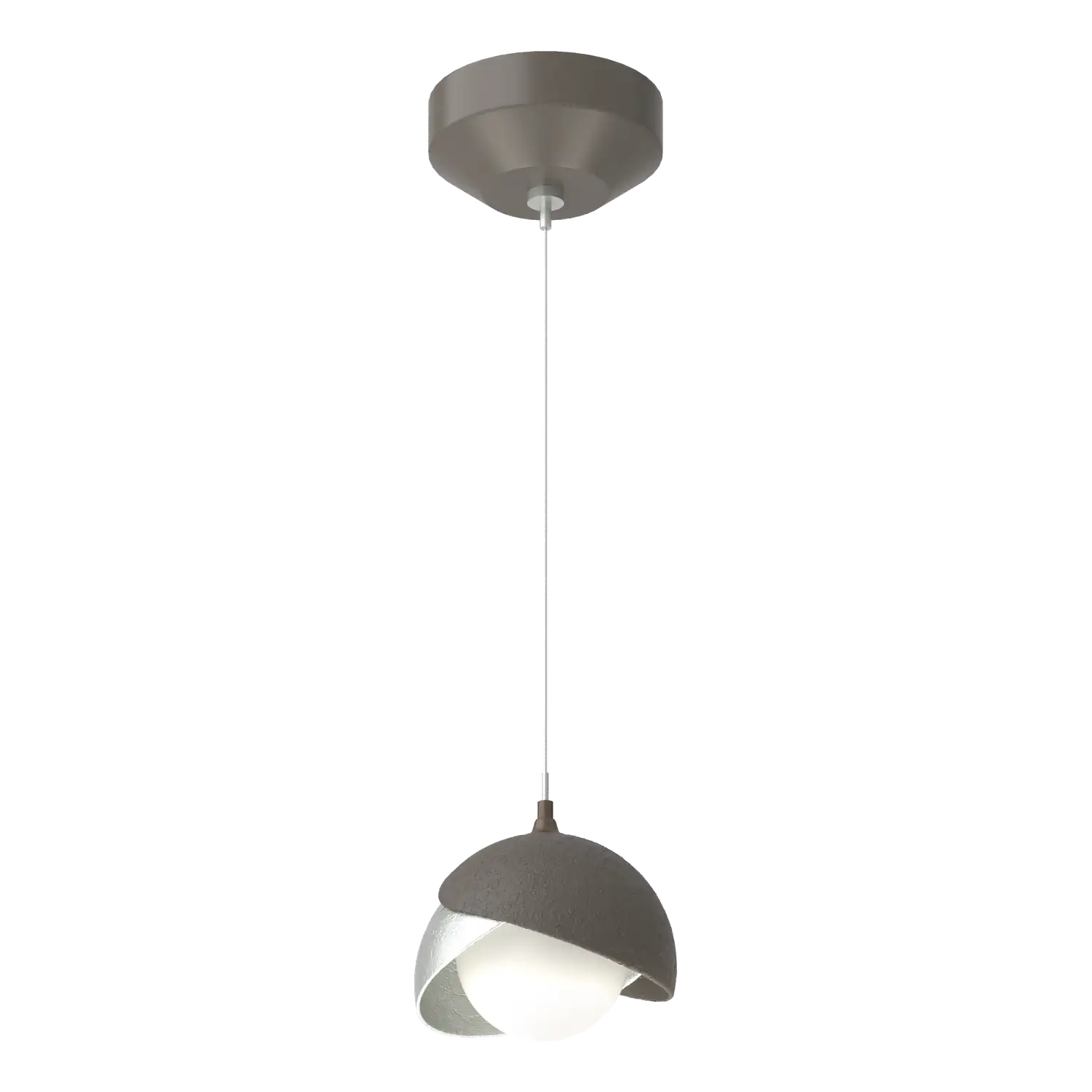 Hubbardton Forge, Brooklyn Double Shade Low Voltage Pendant, PENDANT LIGHT