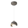 Hubbardton Forge, Brooklyn Double Shade Low Voltage Pendant, PENDANT LIGHT