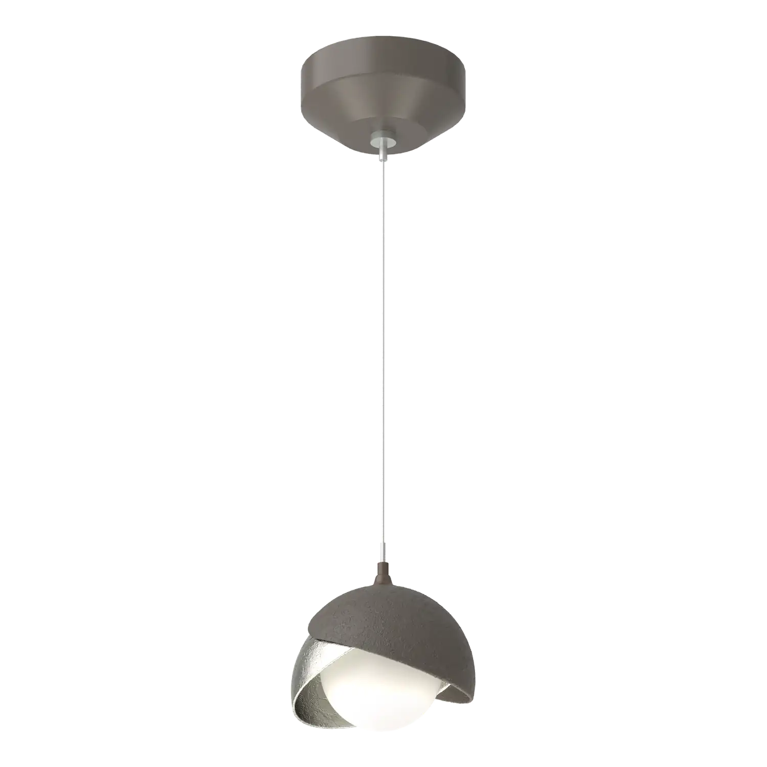 Hubbardton Forge, Brooklyn Double Shade Low Voltage Pendant, PENDANT LIGHT