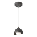 Hubbardton Forge, Brooklyn Double Shade Low Voltage Pendant, PENDANT LIGHT