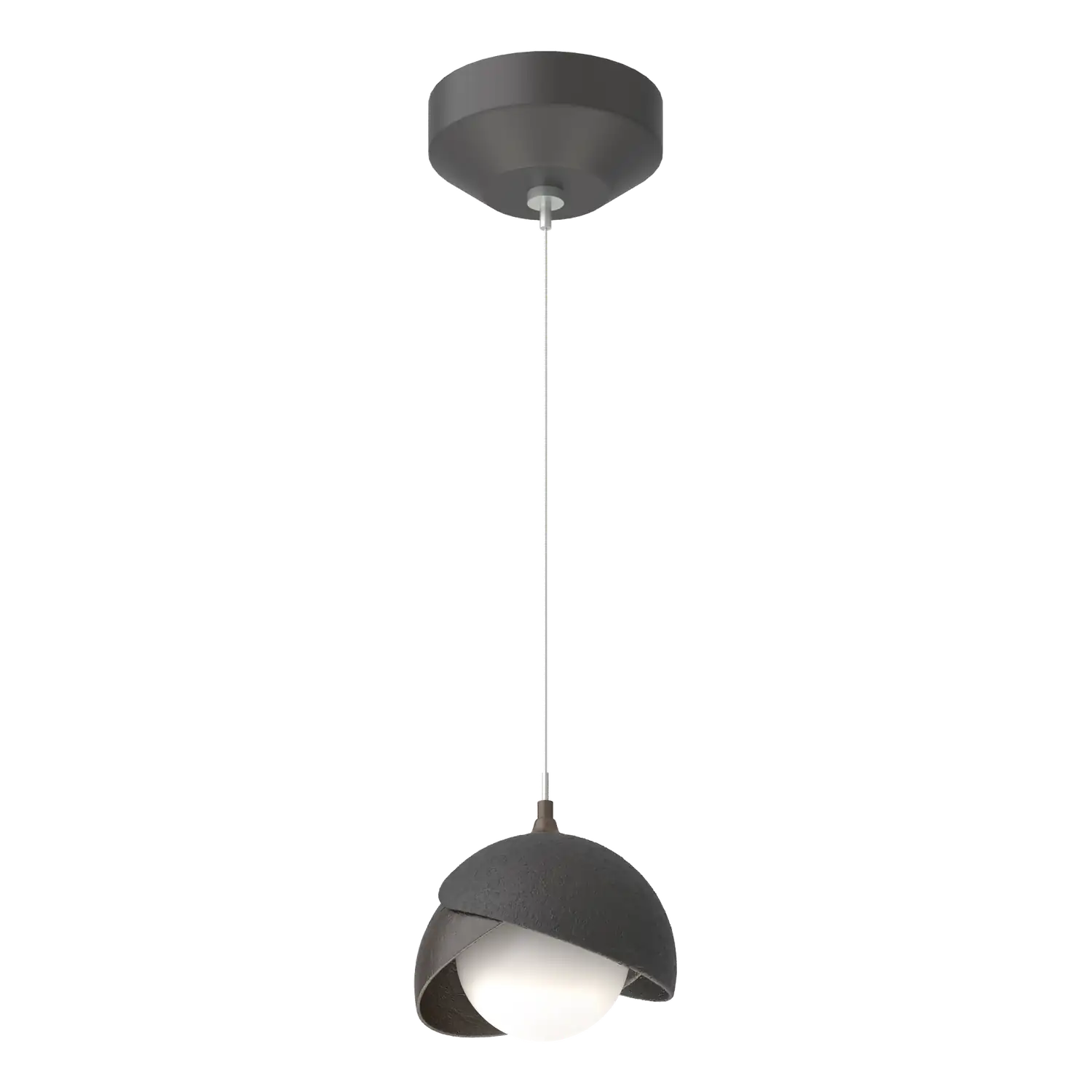 Hubbardton Forge, Brooklyn Double Shade Low Voltage Pendant, PENDANT LIGHT
