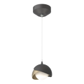 Hubbardton Forge, Brooklyn Double Shade Low Voltage Pendant, PENDANT LIGHT