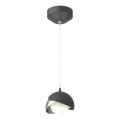 Hubbardton Forge, Brooklyn Double Shade Low Voltage Pendant, PENDANT LIGHT
