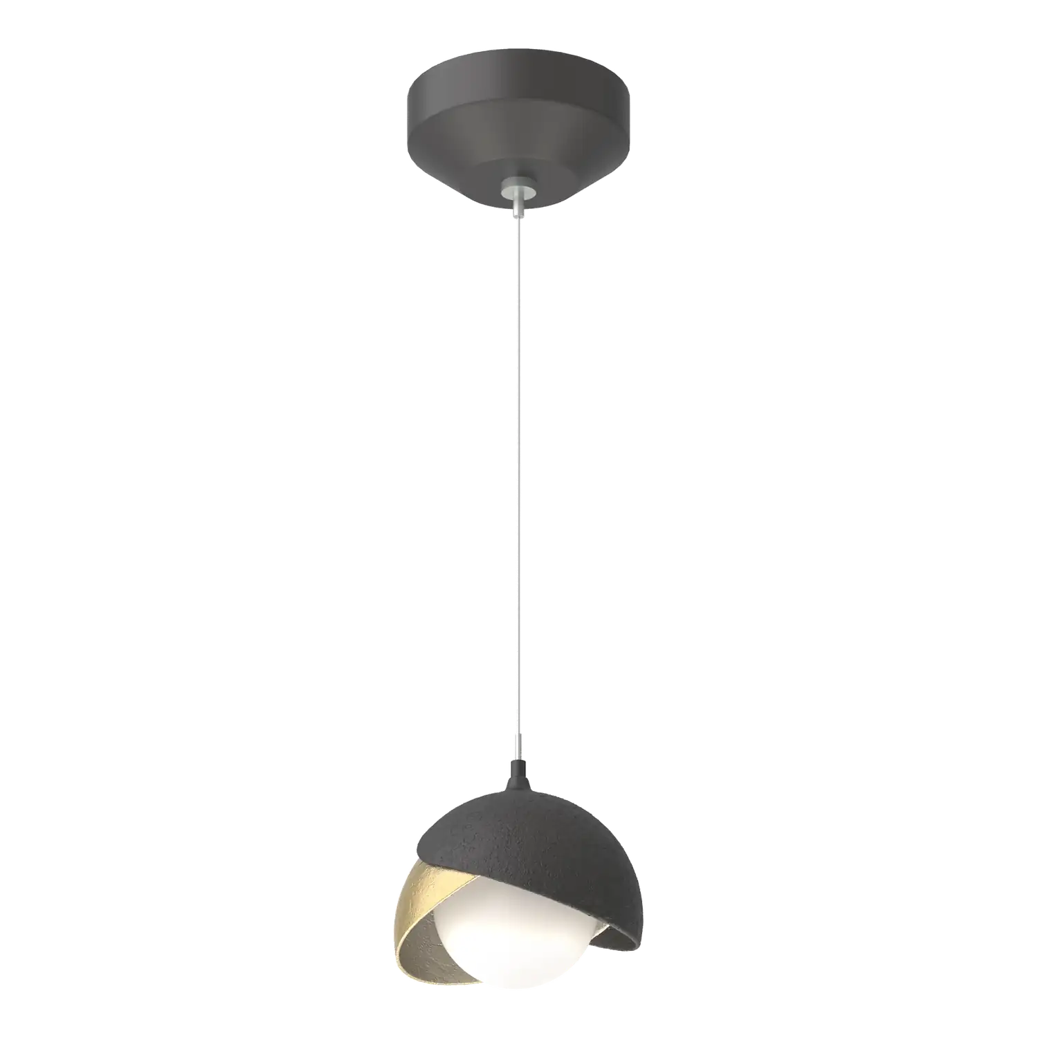 Hubbardton Forge, Brooklyn Double Shade Low Voltage Pendant, PENDANT LIGHT