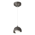 Hubbardton Forge, Brooklyn Double Shade Low Voltage Pendant, PENDANT LIGHT