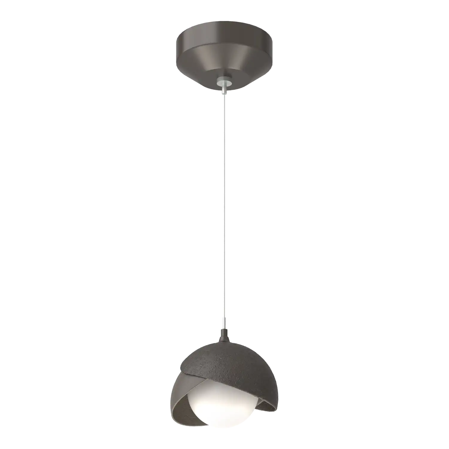 Hubbardton Forge, Brooklyn Double Shade Low Voltage Pendant, PENDANT LIGHT
