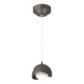 Hubbardton Forge, Brooklyn Double Shade Low Voltage Pendant, PENDANT LIGHT