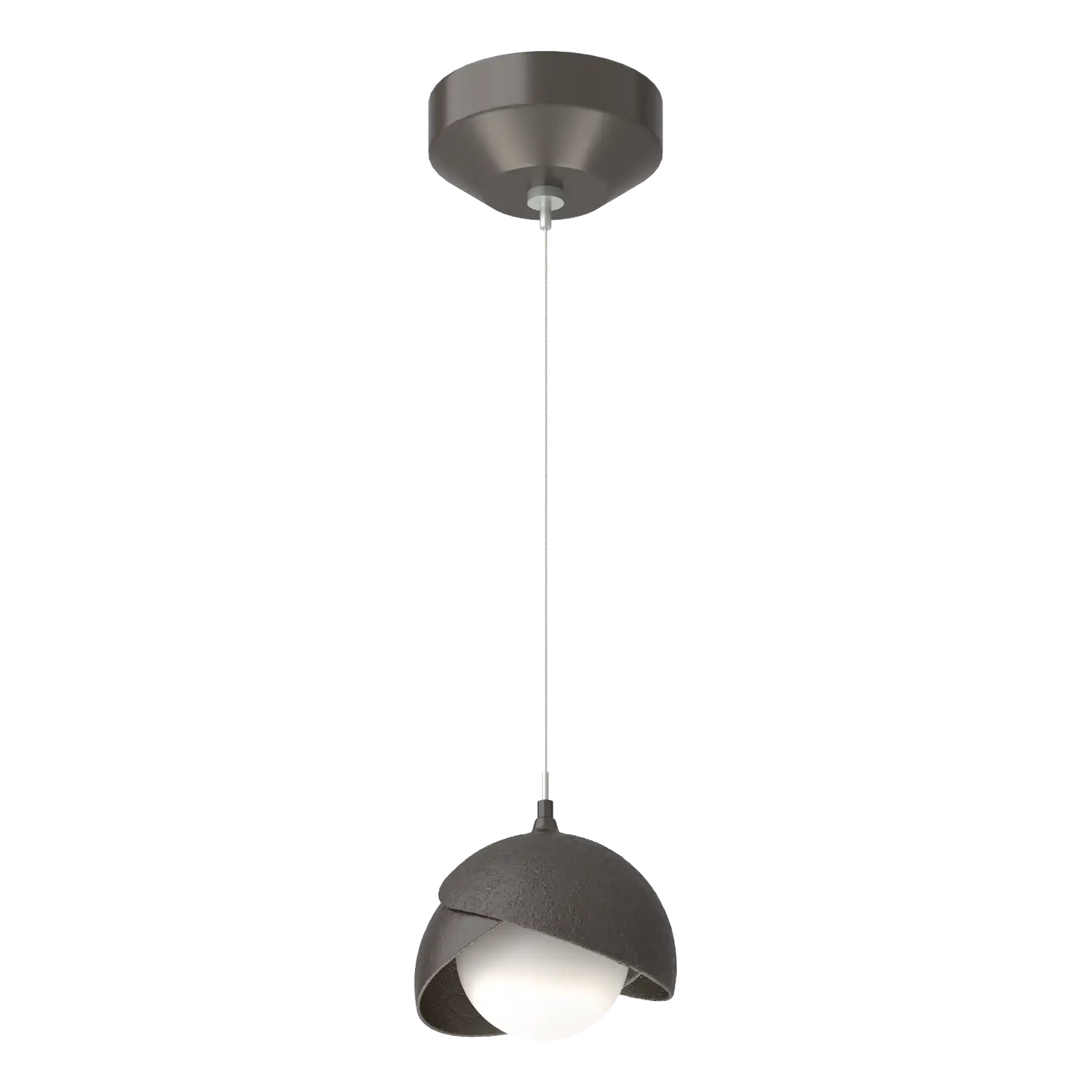 Hubbardton Forge, Brooklyn Double Shade Low Voltage Pendant, PENDANT LIGHT