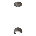 Hubbardton Forge, Brooklyn Double Shade Low Voltage Pendant, PENDANT LIGHT