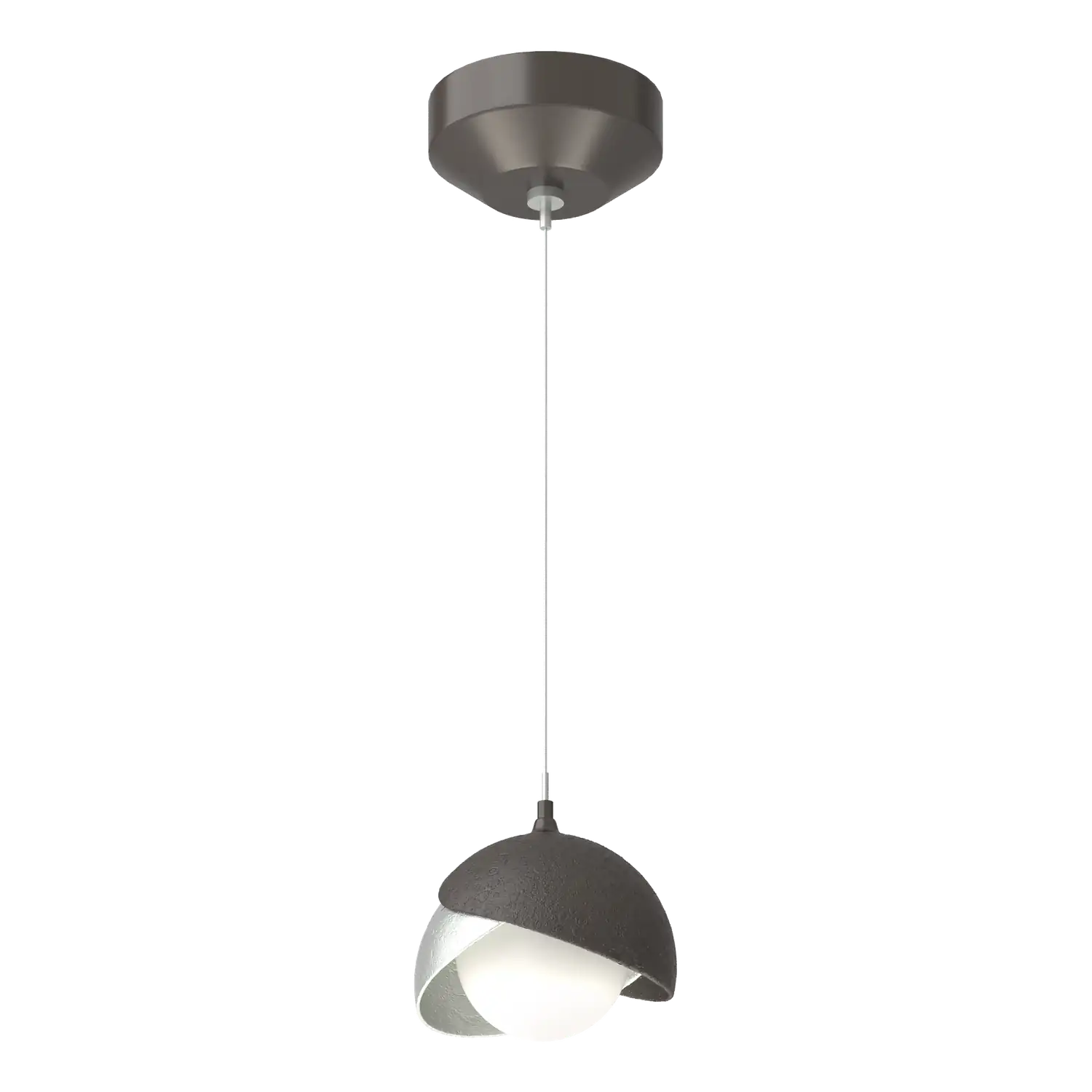 Hubbardton Forge, Brooklyn Double Shade Low Voltage Pendant, PENDANT LIGHT