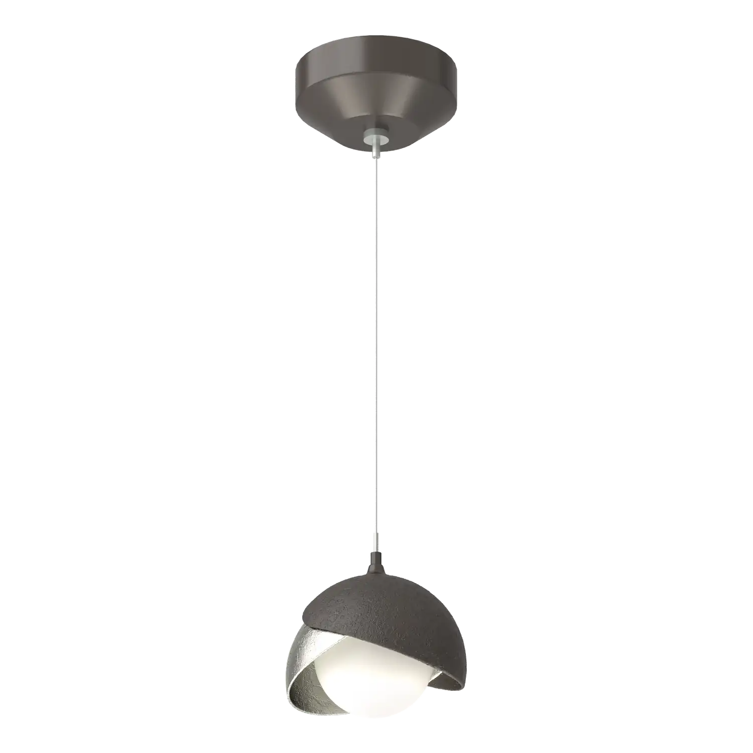 Hubbardton Forge, Brooklyn Double Shade Low Voltage Pendant, PENDANT LIGHT