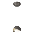 Hubbardton Forge, Brooklyn Double Shade Low Voltage Pendant, PENDANT LIGHT