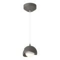 Hubbardton Forge, Brooklyn Double Shade Low Voltage Pendant, PENDANT LIGHT