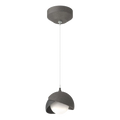 Hubbardton Forge, Brooklyn Double Shade Low Voltage Pendant, PENDANT LIGHT