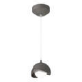 Hubbardton Forge, Brooklyn Double Shade Low Voltage Pendant, PENDANT LIGHT