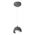Hubbardton Forge, Brooklyn Double Shade Low Voltage Pendant, PENDANT LIGHT