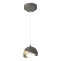 Hubbardton Forge, Brooklyn Double Shade Low Voltage Pendant, PENDANT LIGHT