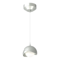 Hubbardton Forge, Brooklyn Double Shade Low Voltage Pendant, PENDANT LIGHT
