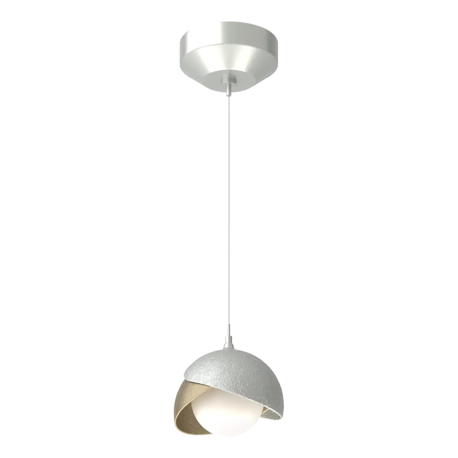 Hubbardton Forge, Brooklyn Double Shade Low Voltage Pendant, PENDANT LIGHT