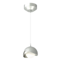 Hubbardton Forge, Brooklyn Double Shade Low Voltage Pendant, PENDANT LIGHT